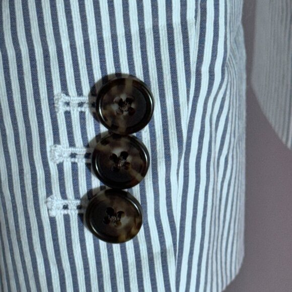 J.Crew 365 Striped Blazer – Size 8 - Picture 4 of 7